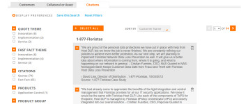 Citations tab
